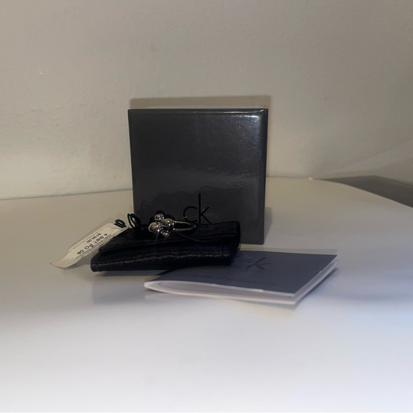 NWT Calvin Klein Liquid Bubble Dangle Stainless Steal Fidget Spinner Ring NIB - Picture 11 of 14